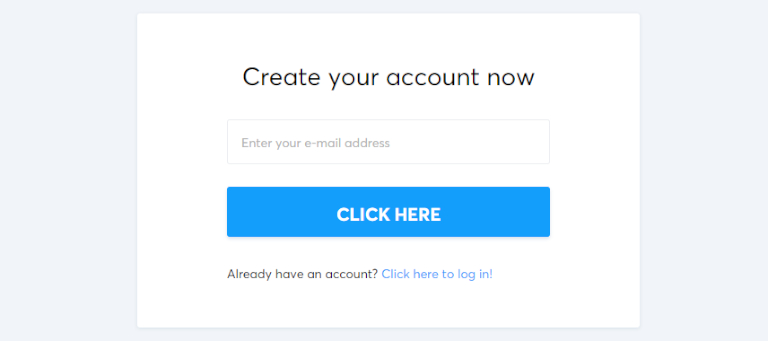 create a free account in Systeme io